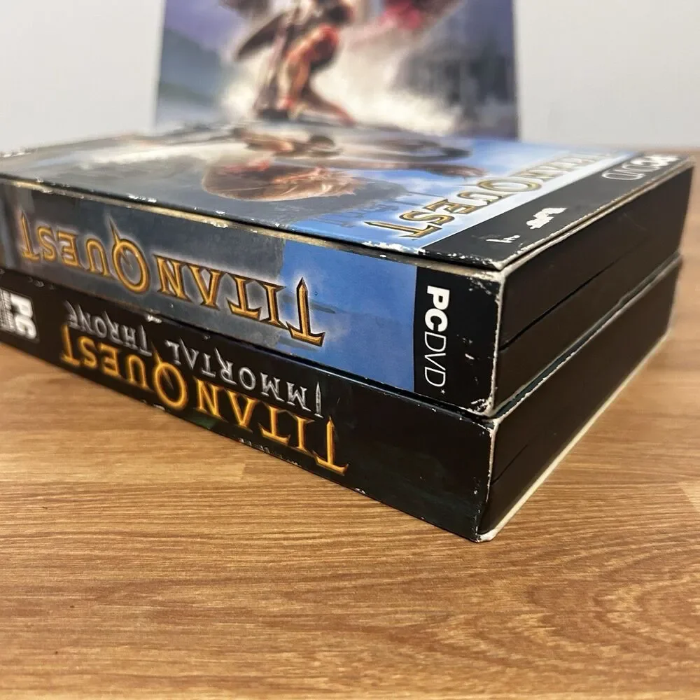Titan Quest (PC CD-ROM) CIB COMPLETE, Strategy Guide, Titan Quest 2